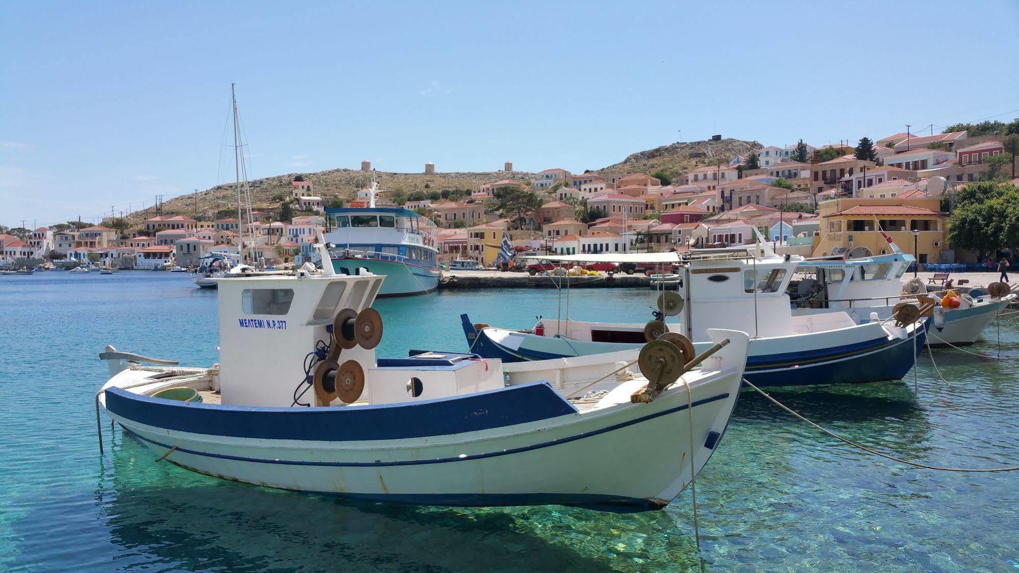 Aegean View Villas Chalki Town Eksteriør bilde